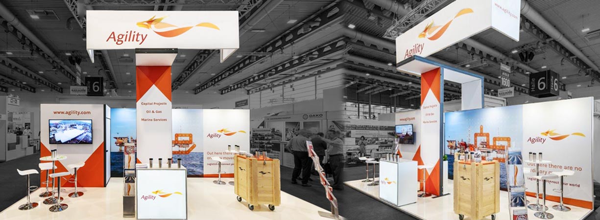AGILITY-Messestand