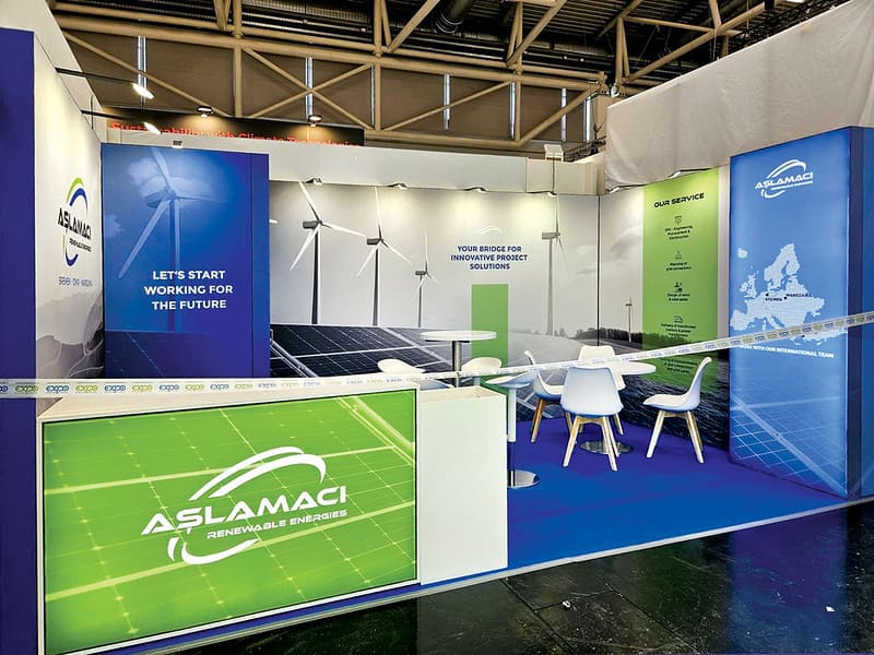Messestand von Aslamaci GmbH