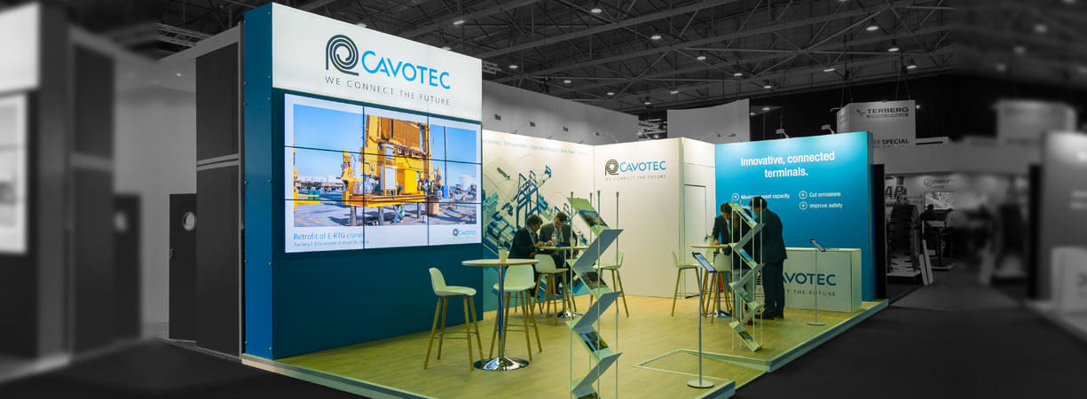 CAVOTEC-Messestand