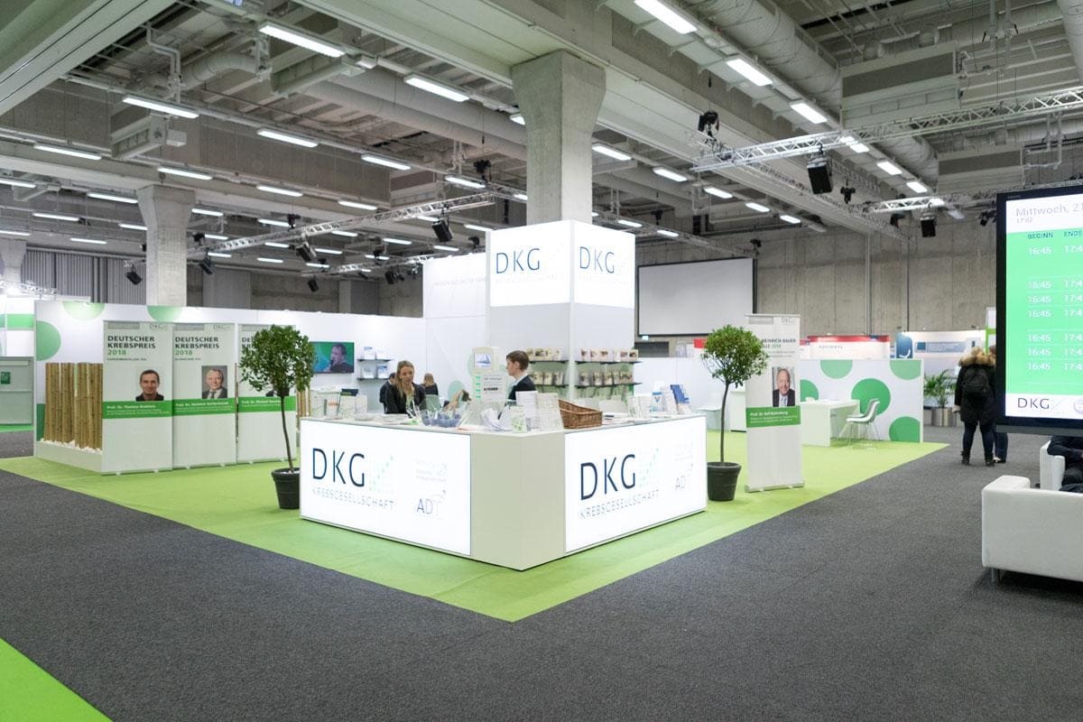 Messebau für Deutscher Krebskongress