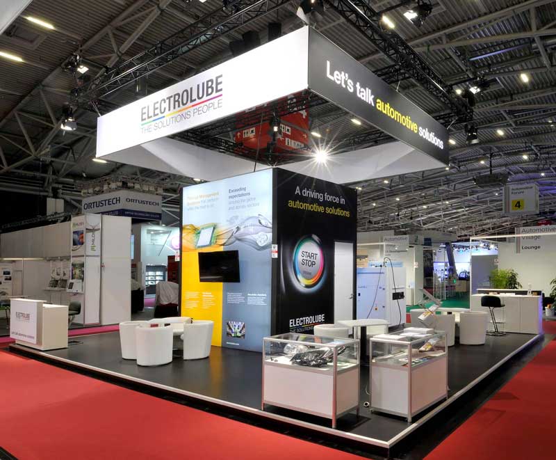 Messestand von Electrolube-lectronica