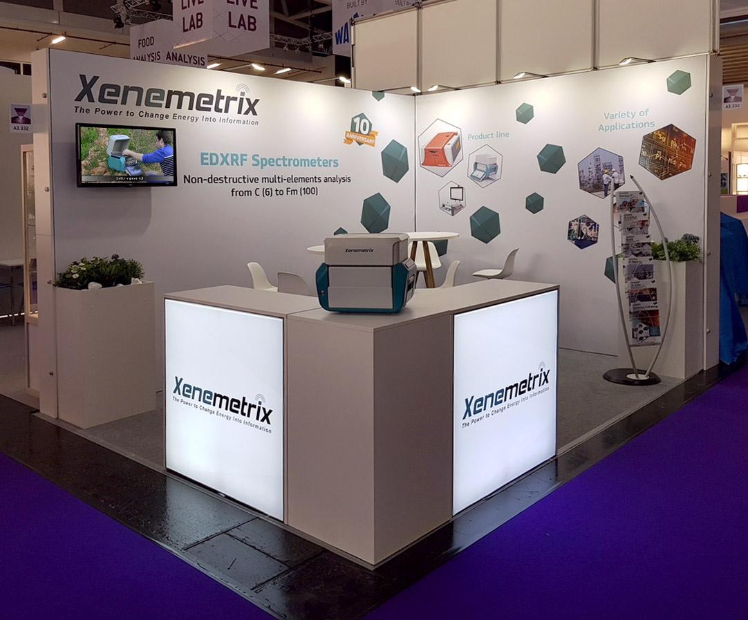 Messestand von Xenemetrix