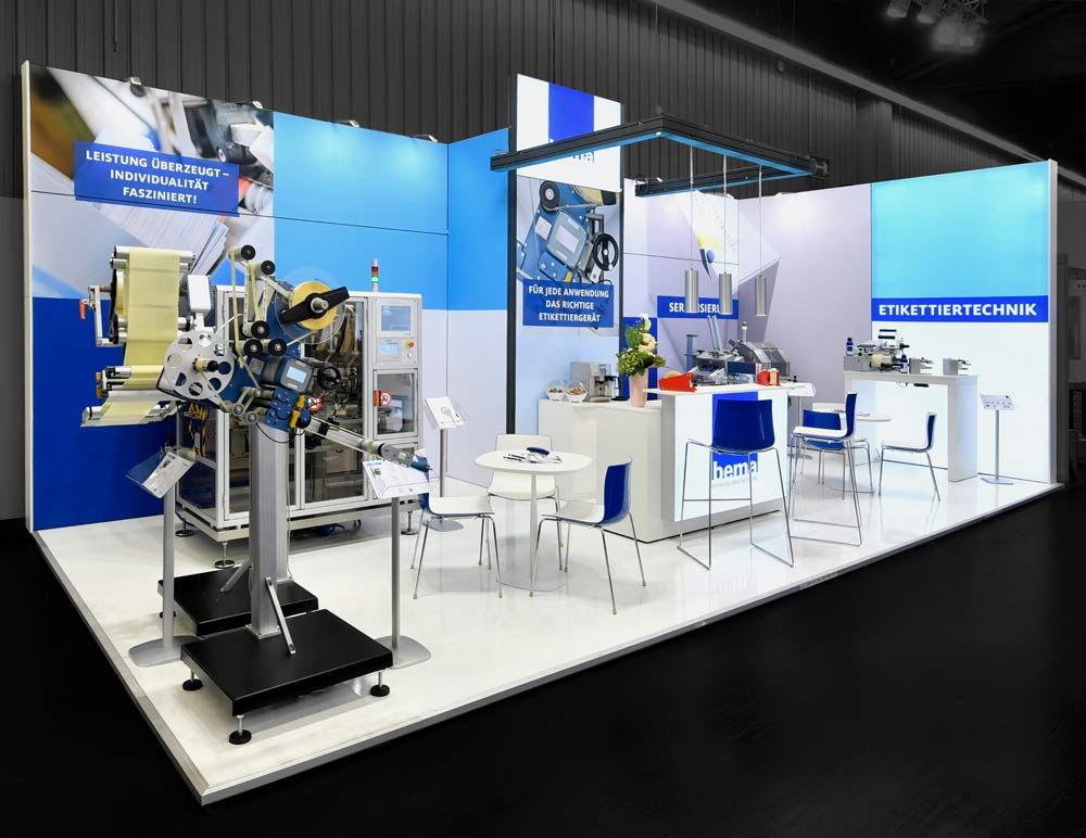 Messestand für FachPack