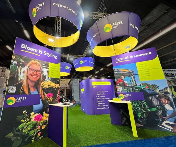 Messestand von Aeres-MBO