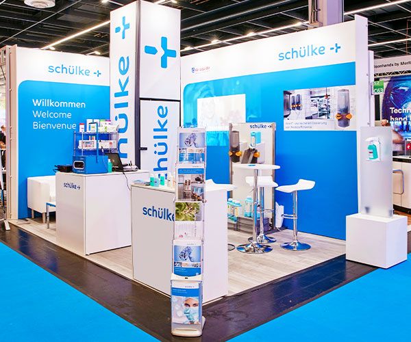 Messestand von Schülke