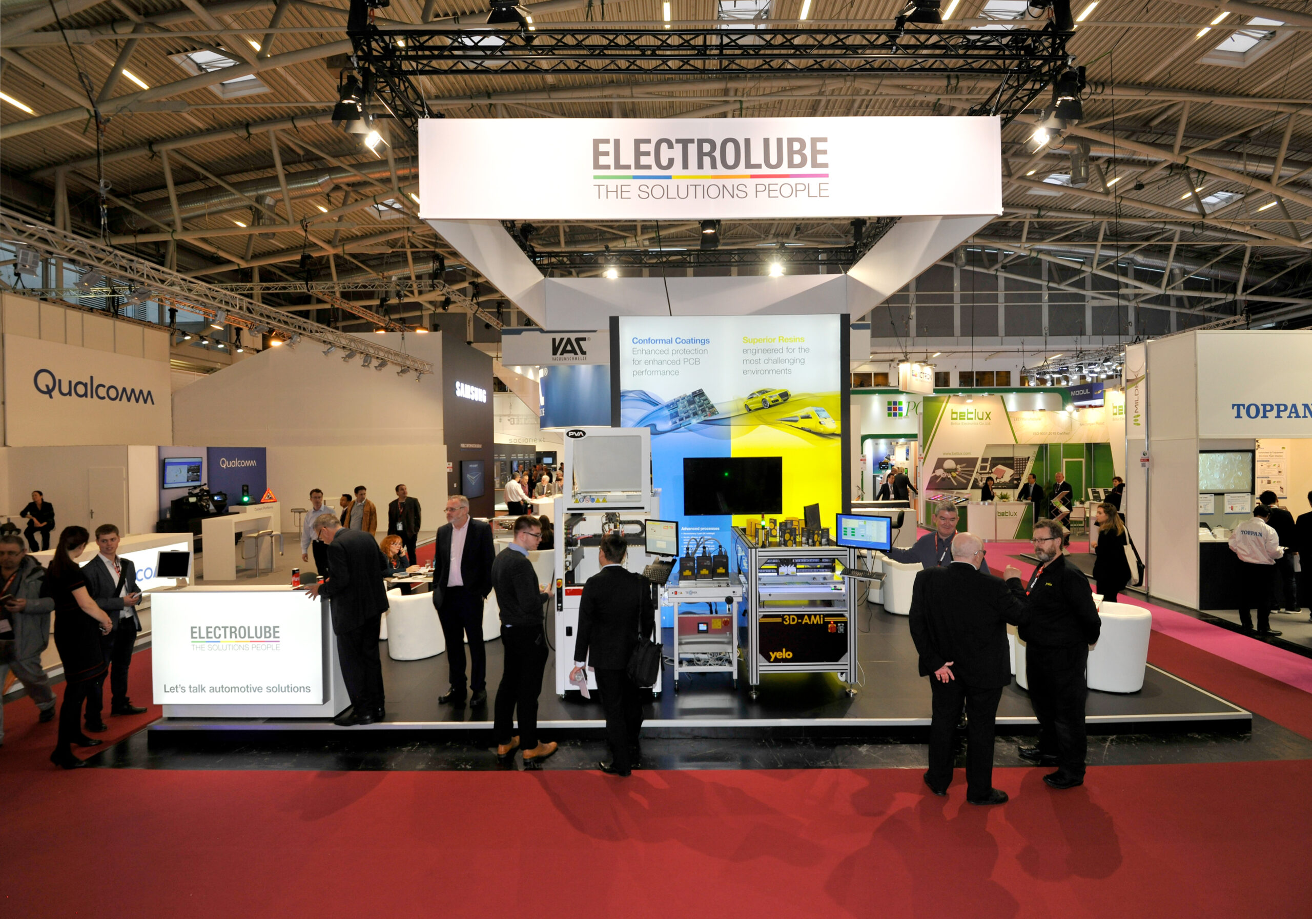 Messestand von Electrolube