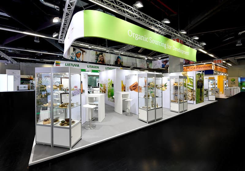 Messestand von IPD