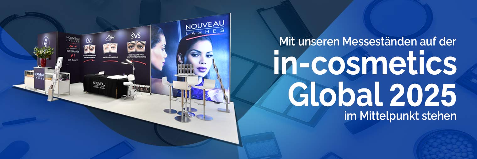 Messebau für In-Cosmetics Global 2025