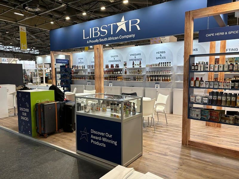 Messestand von Libstar Operations