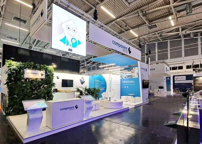 Messestand von COMPONENT SENSE