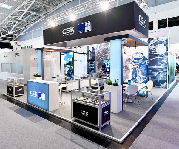 Messestand von CSK Chunshin