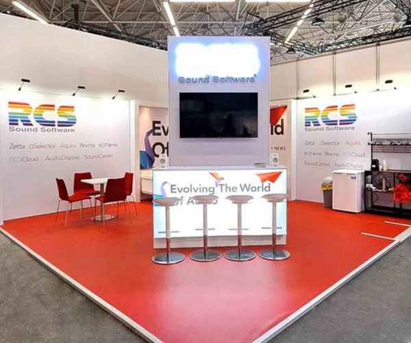 Messestand von RCS - IBC 2024, Amsterdam