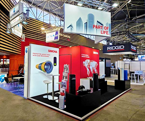 Messestand von Simona - Pollutec 2023, Lyon