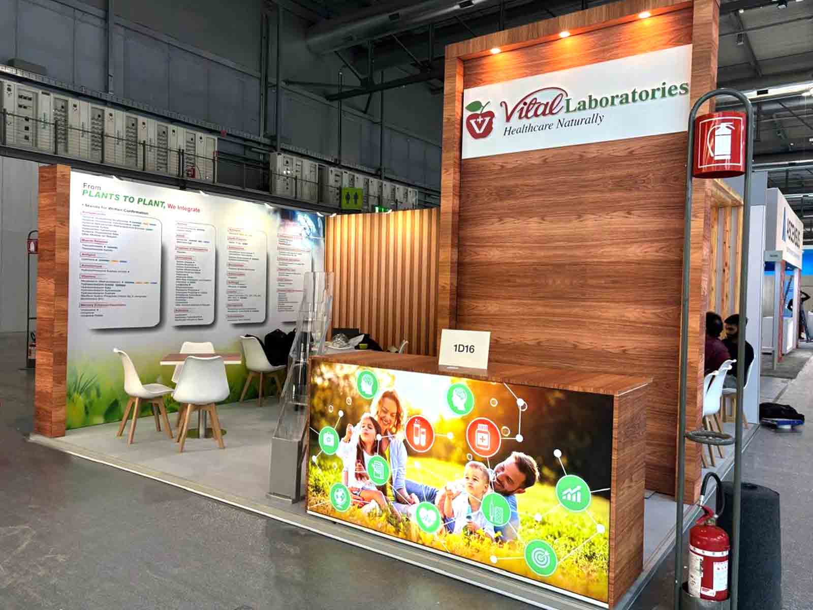 Messestand von Vital