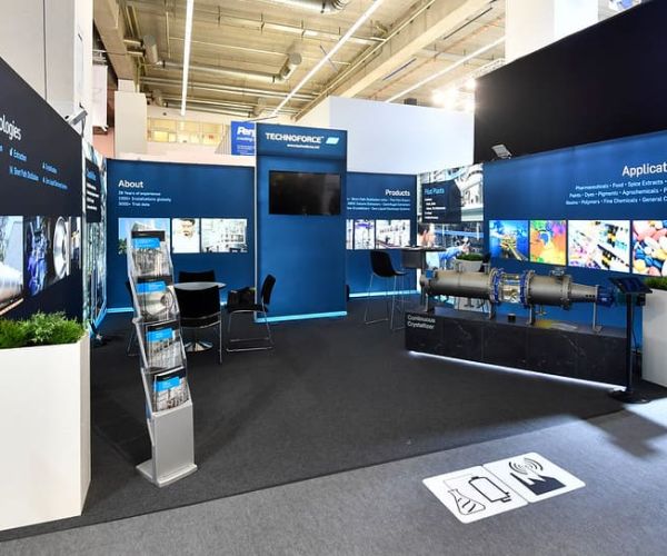 Messestand von Technoforce Solutions
