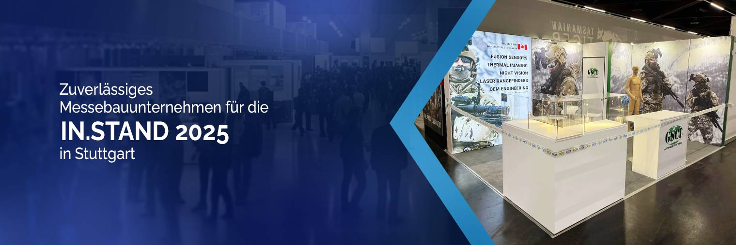 Messebauer für IN.STAND Stuttgart 2025