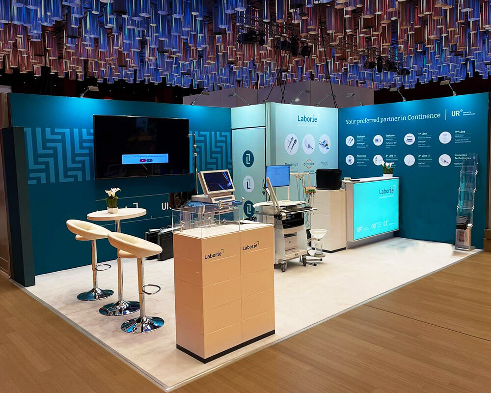 Messestand von Laborie