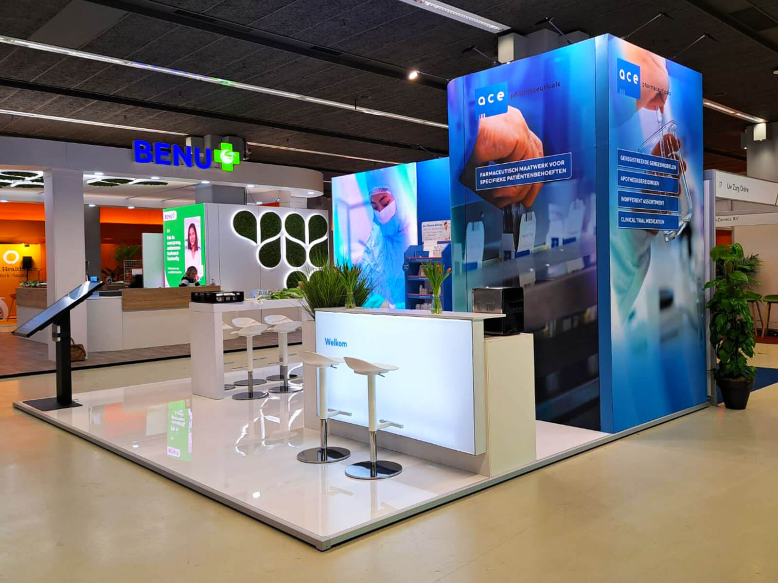 Messestand von ACE - KNMP Voorjaarscongres 2024, Utrecht